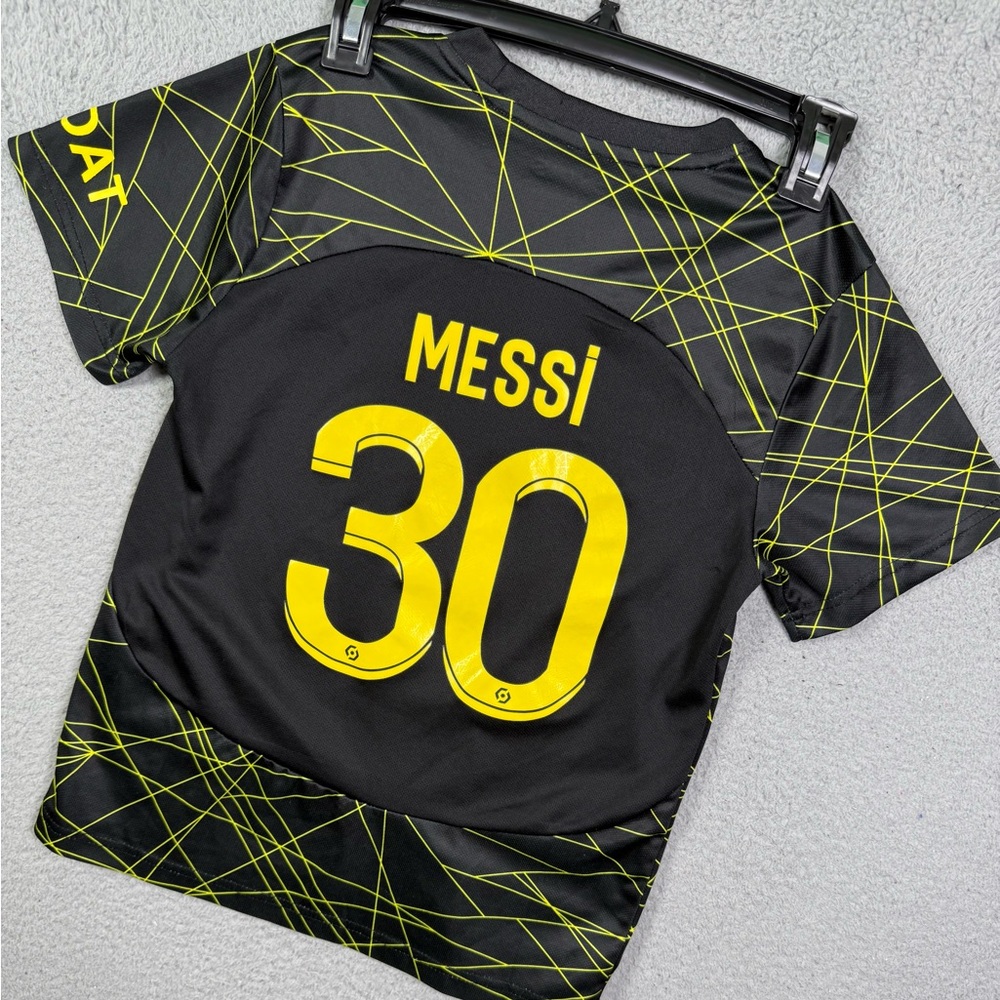 Kids Lionel‎ Messi PSG Paris Saint-Germain soccer jersey